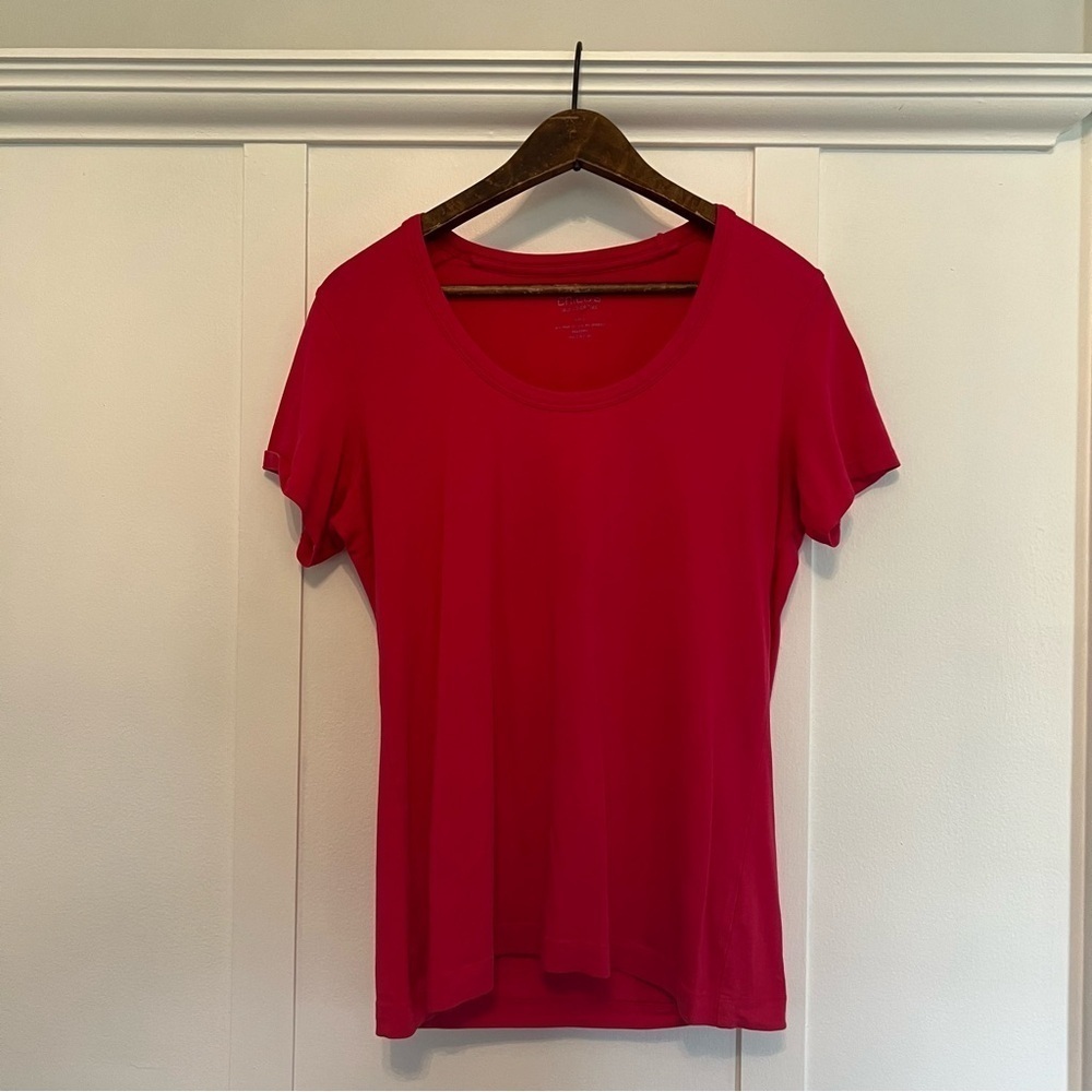 Chicho's Bright Pink Summer Cardigan and Matching Tee - Women's Size Small - Picture 8 of 8